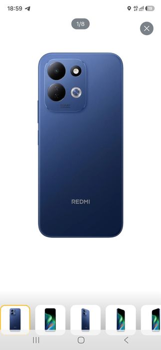 Redmi 17 blue yangi