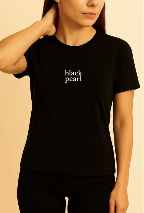 Футболка женская “black pearl”