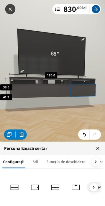 Comoda TV BESTÅ Ikea