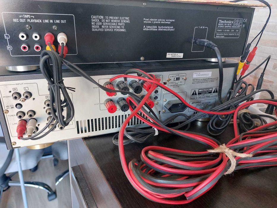 Amplificator Audio Sansui AU-X417R + Boxe Yamaha NS-50F