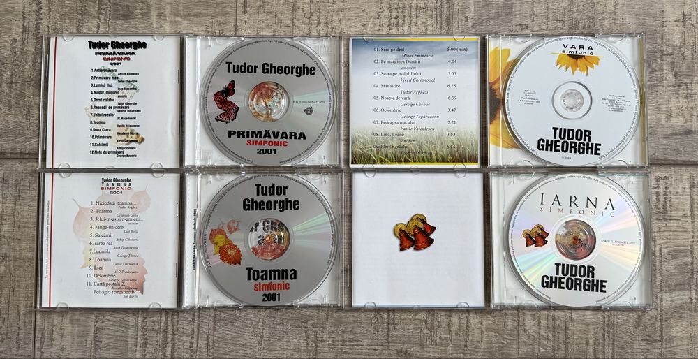 Lot 7 cd-uri muzica romaneasca - Tudor Gheorghe