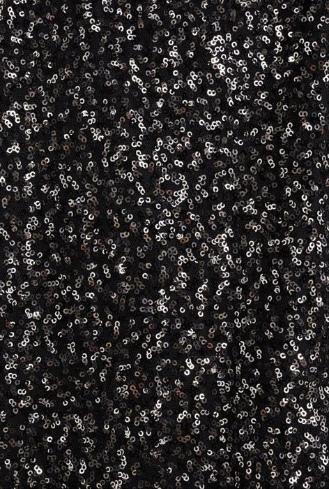 Черна рокля с пайети Mango
