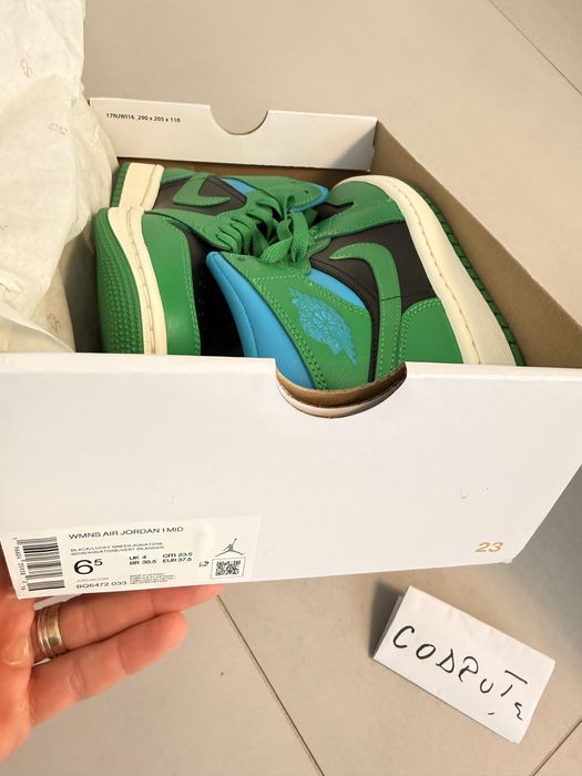 Air Jordan 1 Mid Aquatone