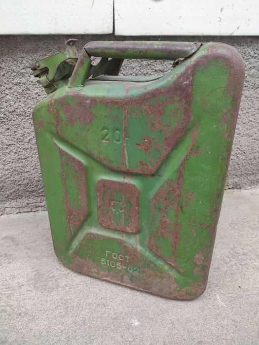 Алюминиевая канистра для бензина 20л.