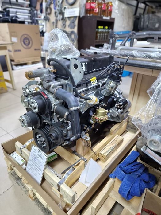 Двигатель на Газель 4215 в чугунном блоке оригинал