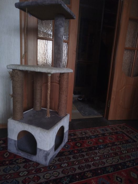 Кошачий домик для ваших питомцев