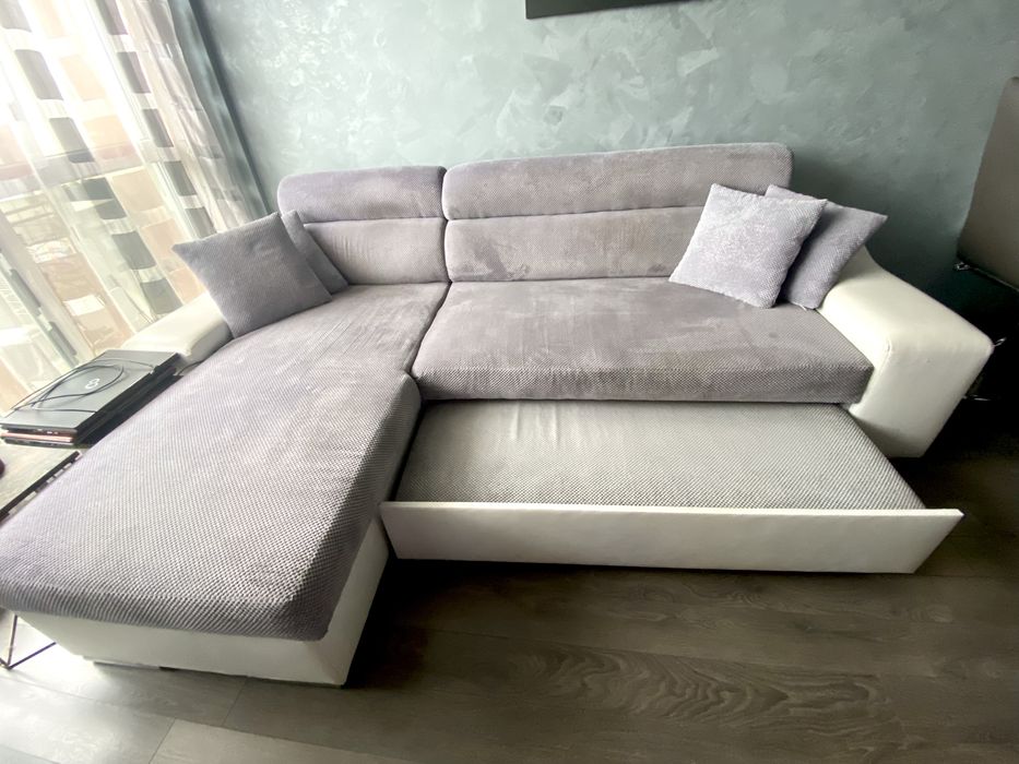 Ъглов разтегателен диван 260/170