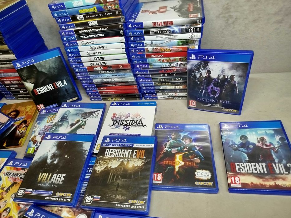 Диски на ps4 ps5 игры