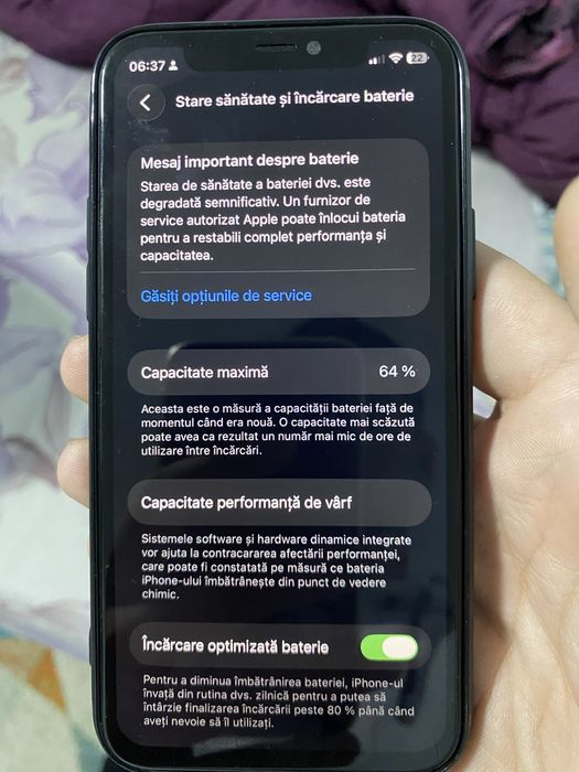 Vand schimb iphone 11 pro
