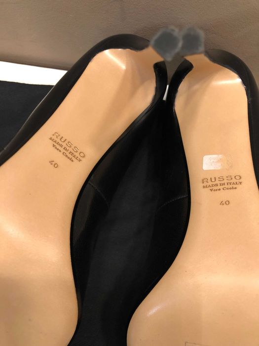 Francesco Russo pantofi dama 40, originali, retail 695 euro