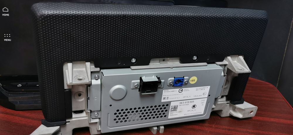 Vand navigatie gps display skoda octavia model 4/wolskvagen touran