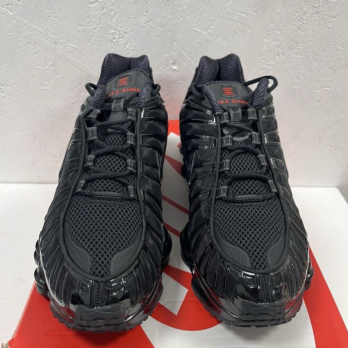 !НОВИ! Nike Shox TL | Triple Black | + КУТИЯ