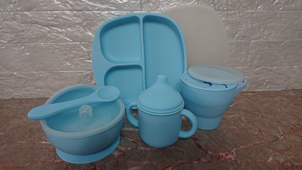 Посуда силиконовая детская