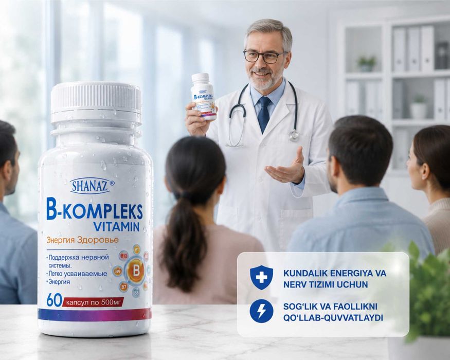 Vitamin B kompleks 60 capsula