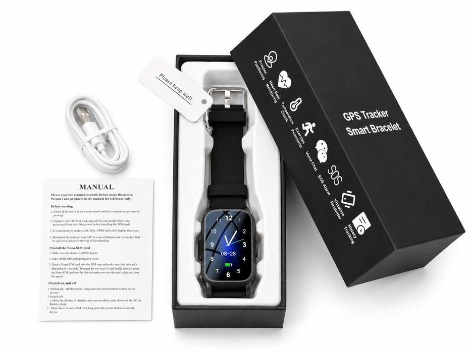 Ceas smart pentru persoane in varsta Endora Go VS5