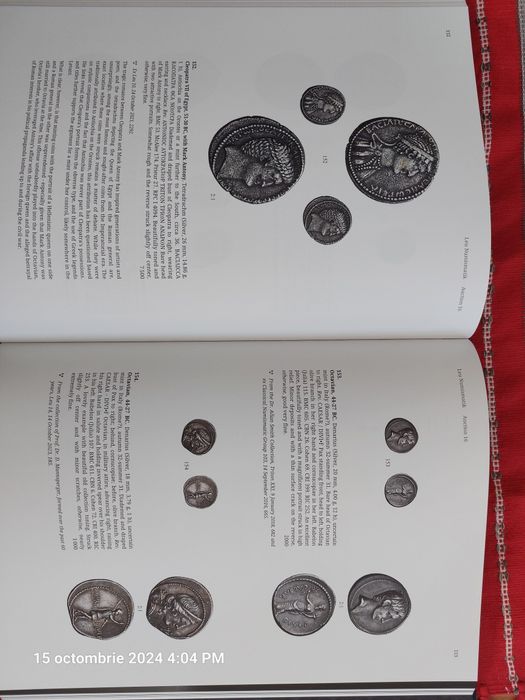 Catalog numismatic