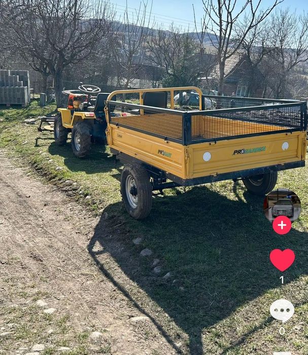 Minitractor ProGARDEN Campo T18 M