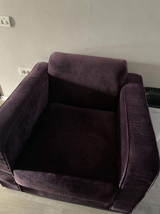 Canapea pe colt + fotoliu