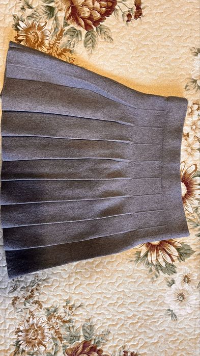 Юбка плотная, демисезон