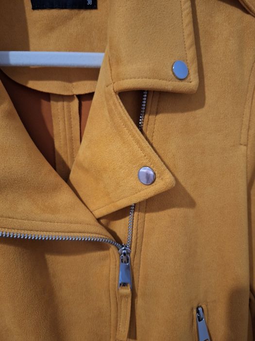 Велурено яке-цвят каки