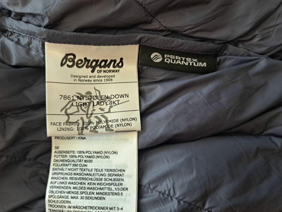 Bergans-Ориг.Дамско пухено яке