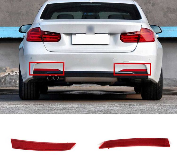 Рефлектори за задната броня за BMW F30 F31 БМВ Ф30 Ф31 светлоотразител