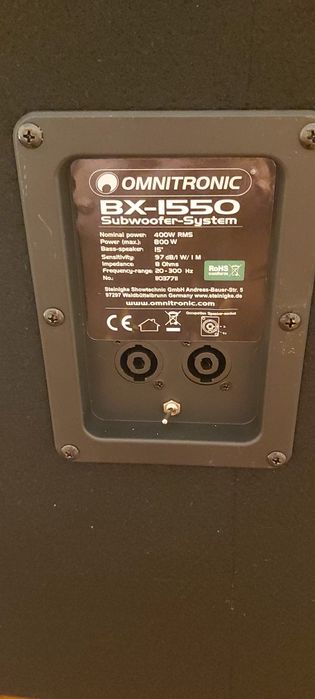 Vând boxe pasive noi