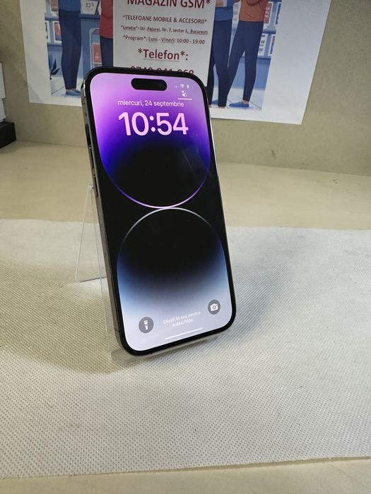 Iphone 14 pro / 128 gb / 100% baterie / LA REDUCERE