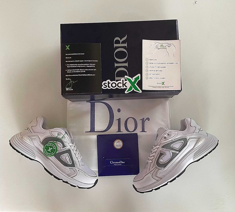 Dior B30 Triple White (reflective)