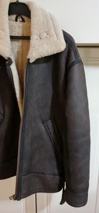 Cojoc blana pilot blana naturala oaie XL