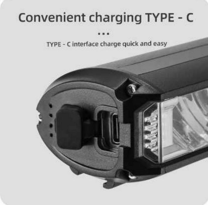 Велофара OFFBondage (EOS) 610. Велосипедное освищение. Мощная фара.