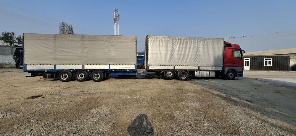 Mercedes Actros Паравоз + Прицеп Сотилади