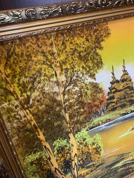 Картина из янтаря