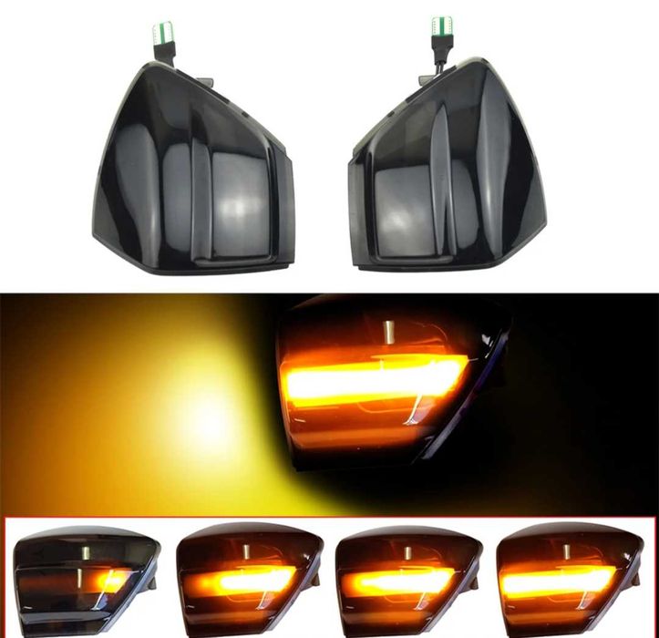 Динамични бягащи мигачи за огледалата за Форд Ford S-Max Kuga C-Max