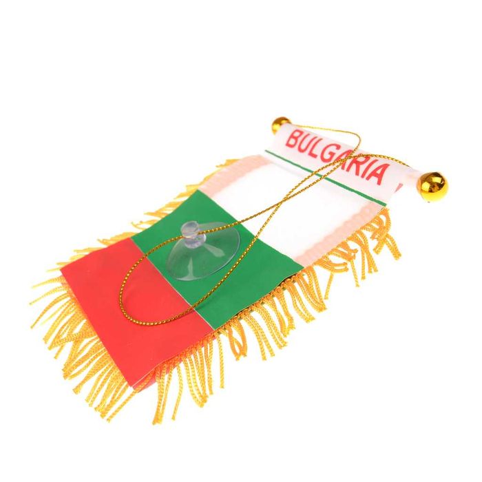 Български национални знамена за кола