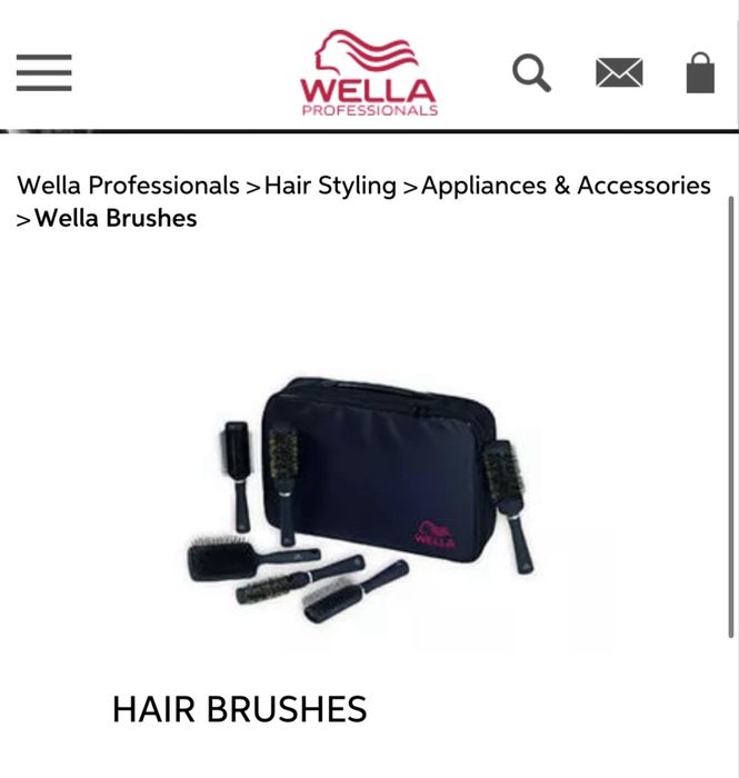 Профессиональный набор щеток Wella