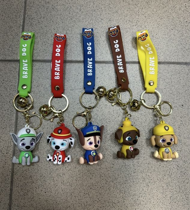 Ключодържател Спайдърмен/Хълк/Капибара/Пес Патрул/Хело Кити/Стич