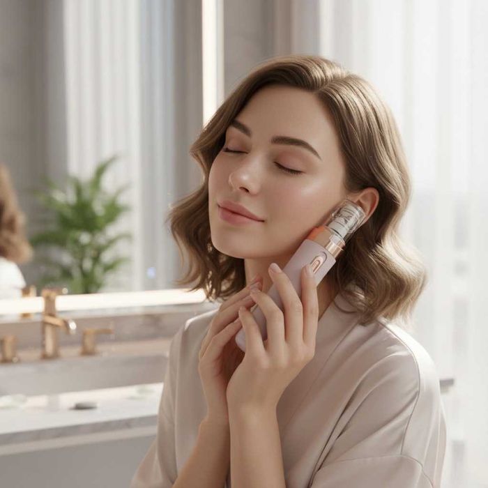 Епилатор за премахване на окосмяване по лицето гладка кожа