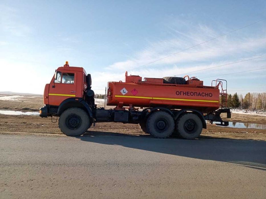 Бензовоз, топливозаправщик вездеход