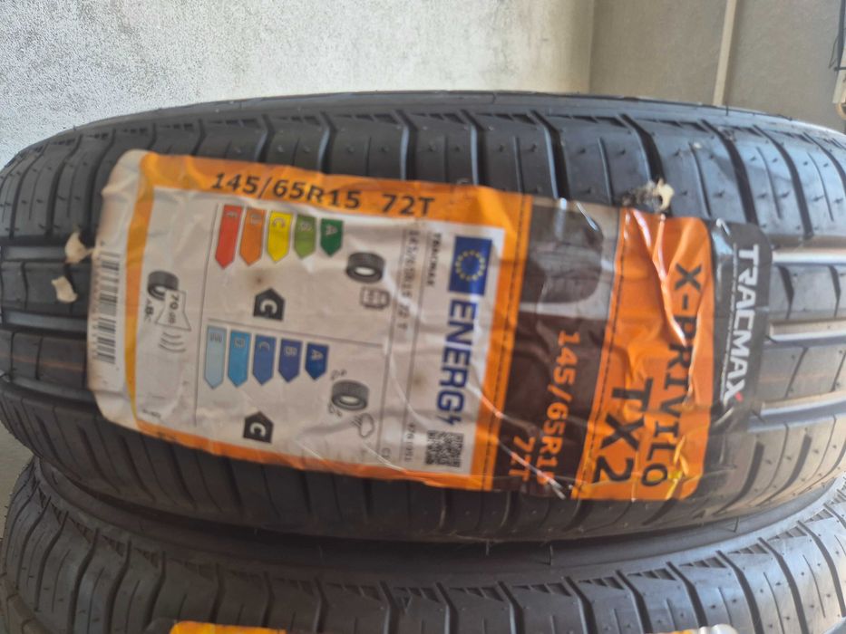 2 Anvelope de VARA - 145/65/15 72T - Tracmax X-Privilo - SMART - NOI - DOT 2023 ! SUPER PRET !