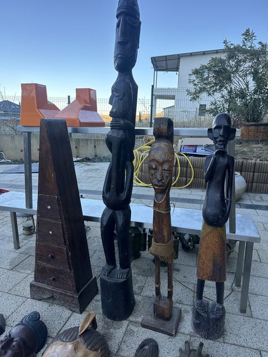 Африканец декорация маски дървени