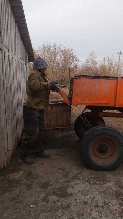 Трактор Т16 с косилкой