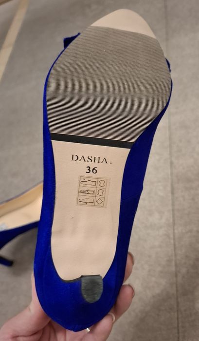 Pantofi Dasha noi, nepurtati, piele interior/exterior