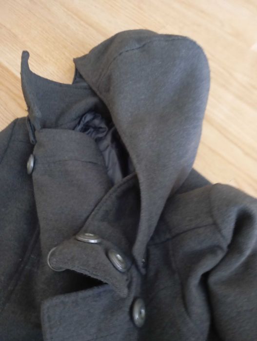 Палто дамско с гугла размер М