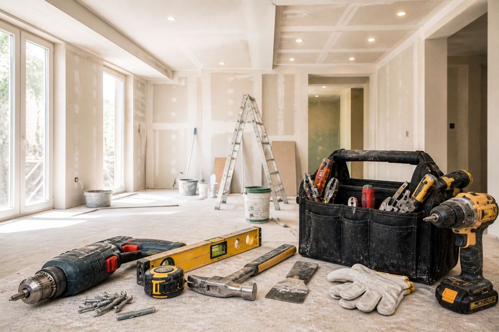 Renovări apartamente, fațade și construiesc case la roșu