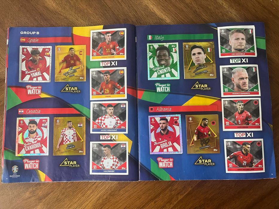 Album Topps euro 2024 Complet