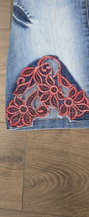 Ефектен дънков комплект Sassofono, размер S/M