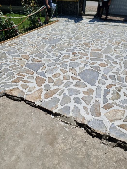 Pavaj din piatra naturala din Grecia