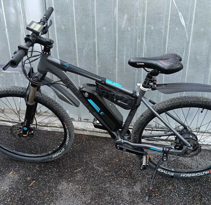Bicicletă Electrică MTB Scrapper EXC, Roți 28, Frâne pe Disc