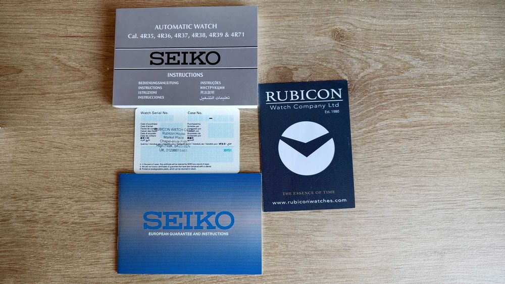 Vand ceas Seiko SSA383K1 automatic 100m